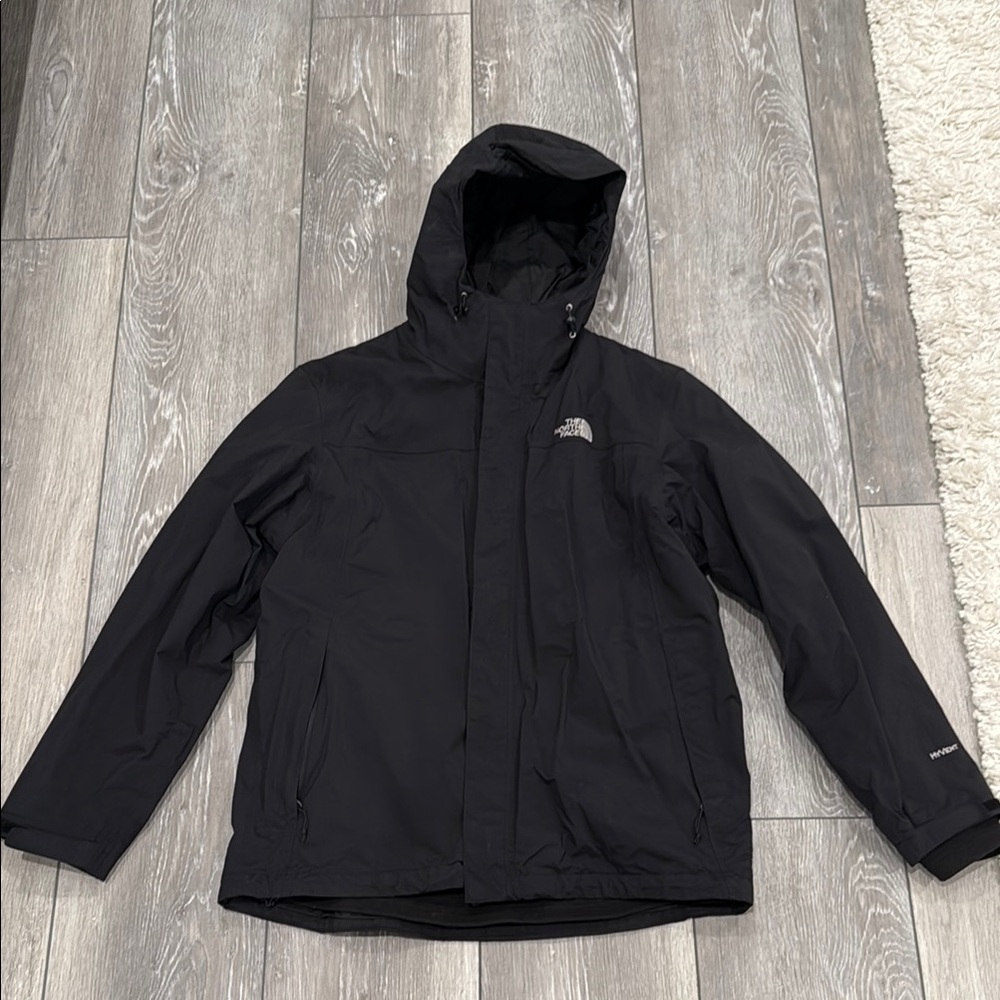 The North Face Men's Black Hooded Jacket